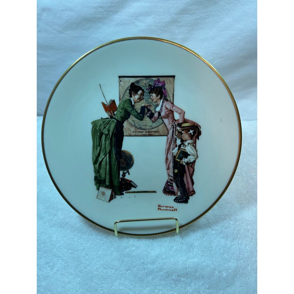 Norman Rockwell Limited Edition Collectable Plate